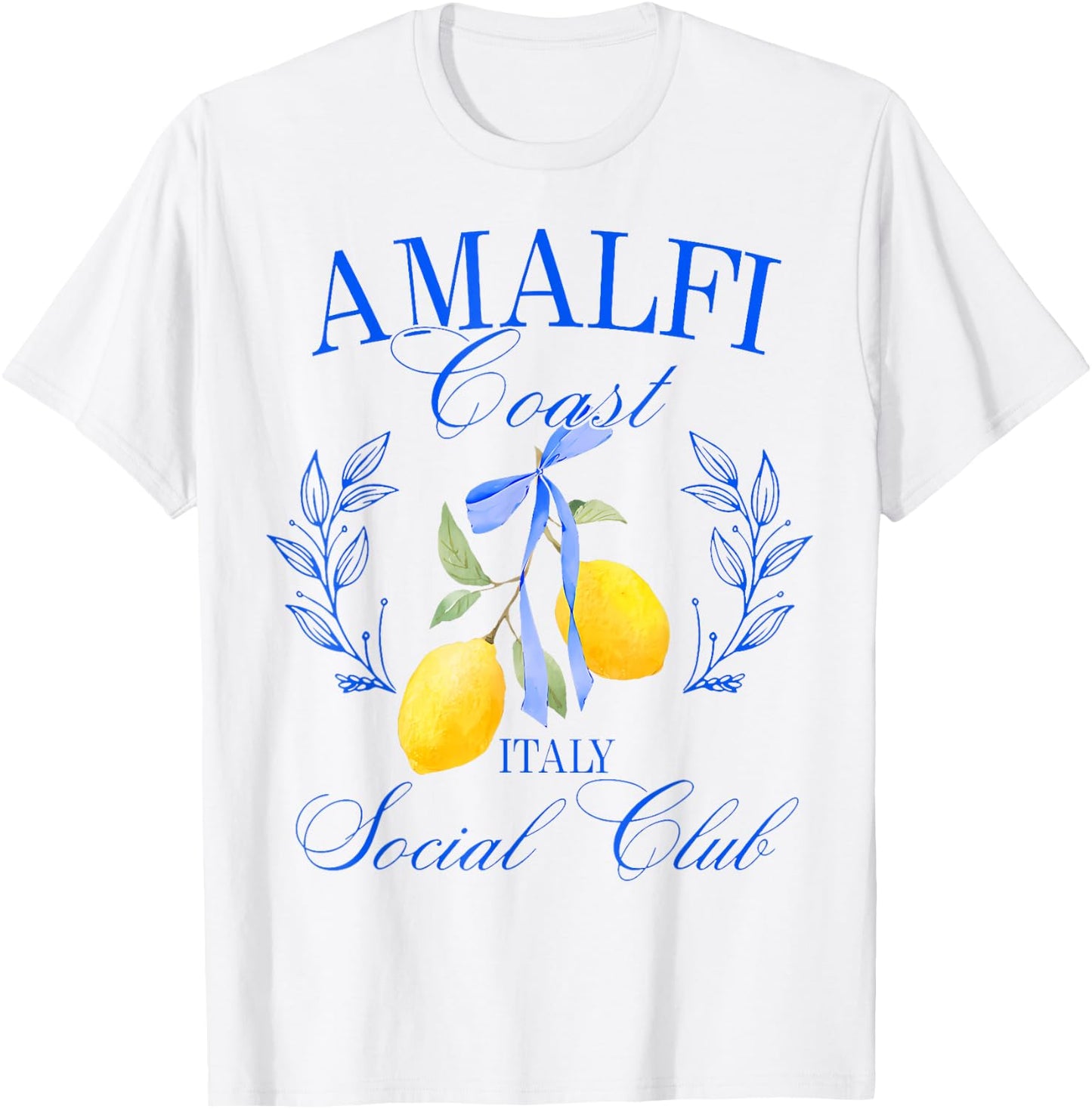 Italy Gift Amalfi Coast Italy Sorrento Capri Lemons T-Shirt - T-Shirt | White
