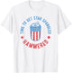 Time to Get Star Spangled Hammered Shirt 4th July Drinking T-Shirt - T-Shirt | White