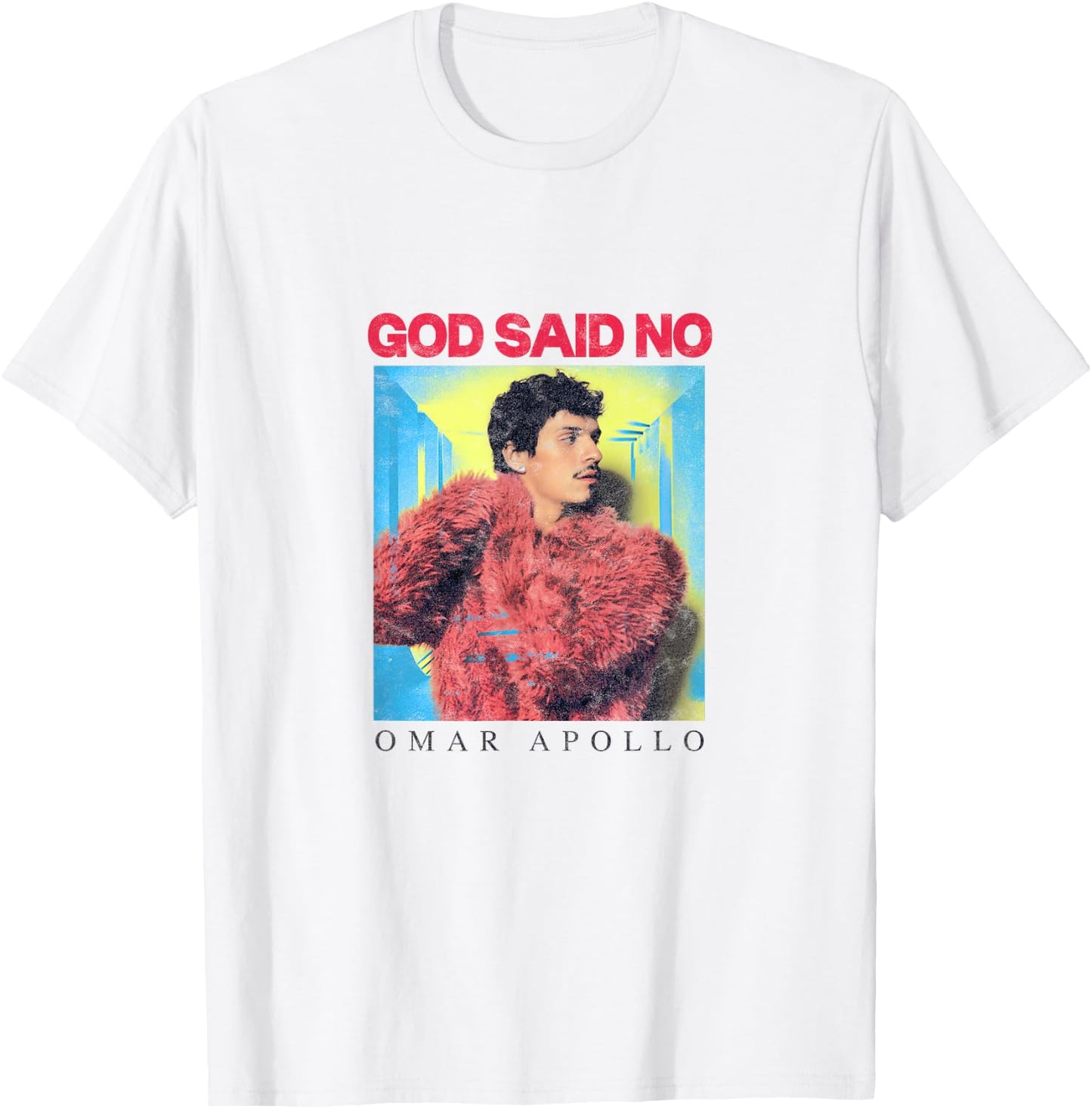 God Said No Box T-Shirt - T-Shirt | White