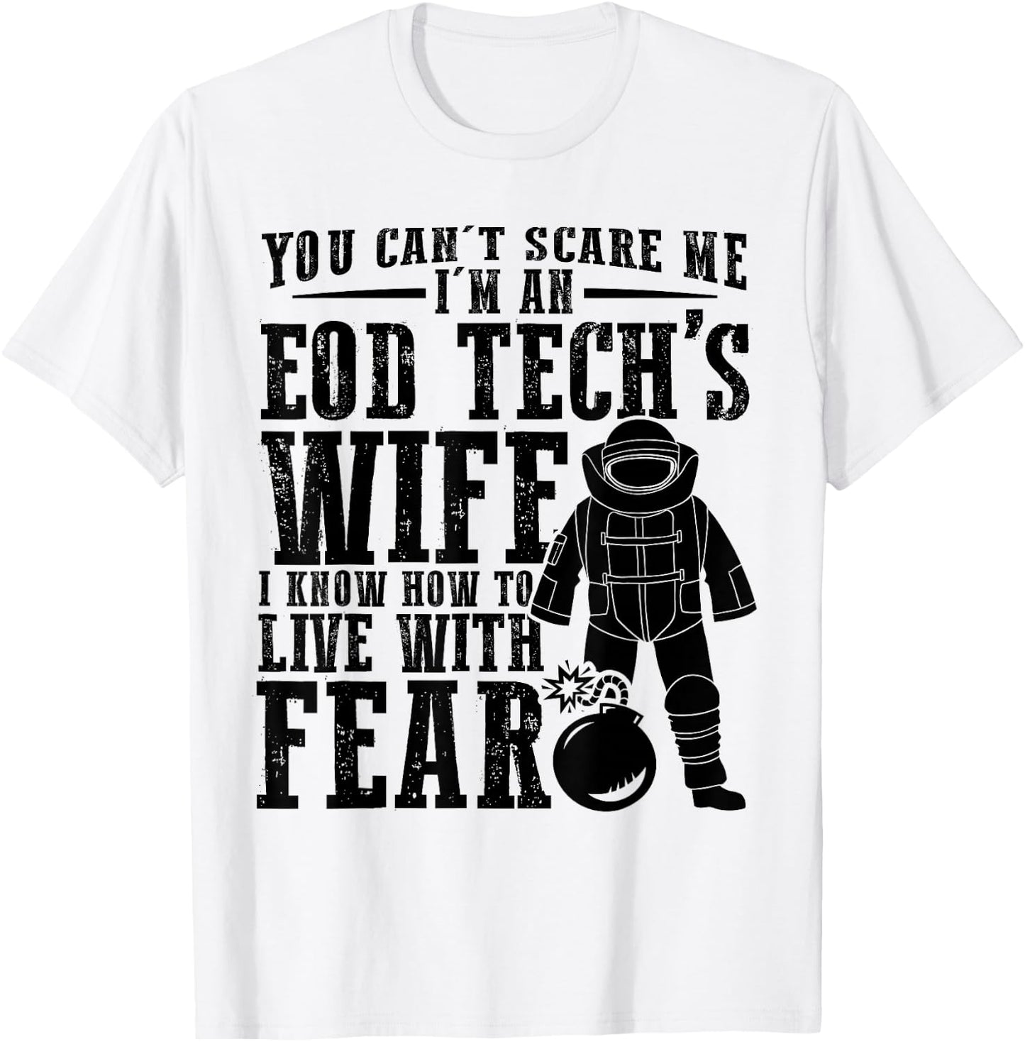 US EOD Tech Ordnance Corps Explosive Ordnance Disposal T-Shirt - T-Shirt | White