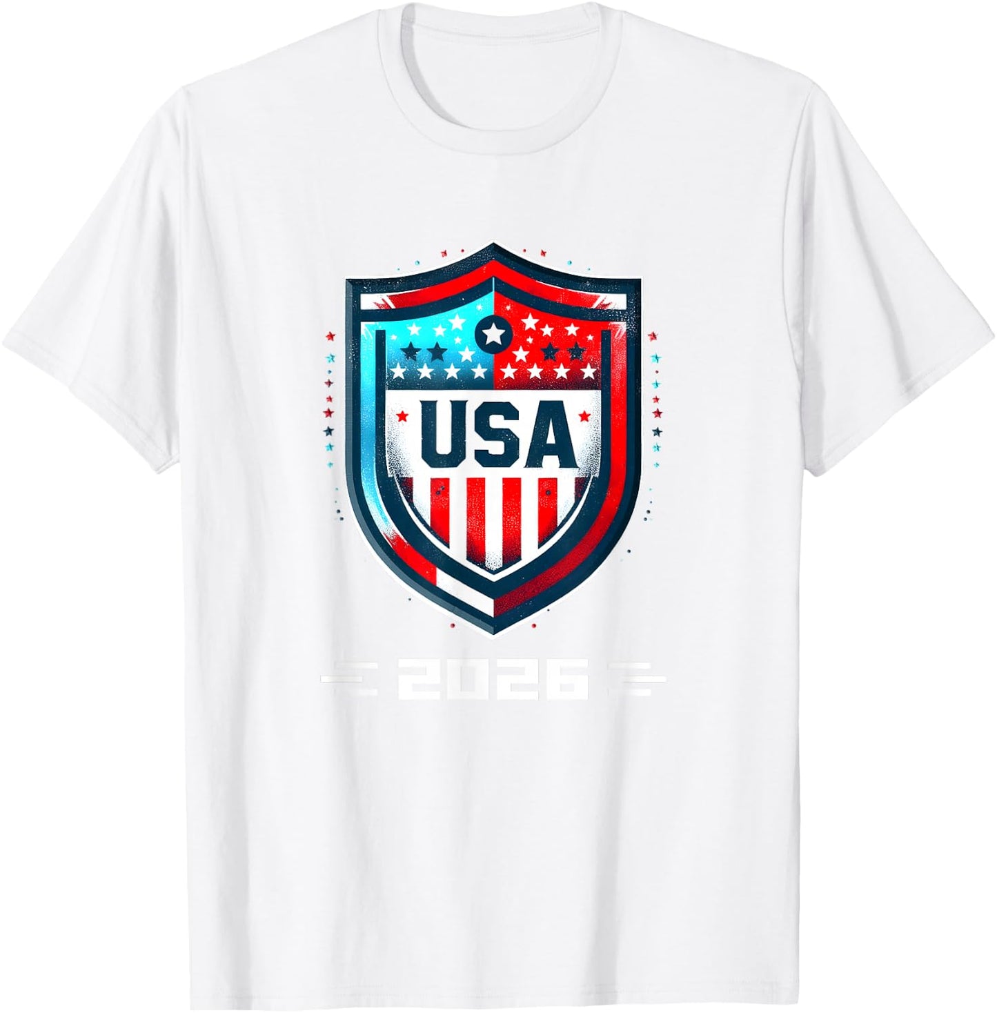 USA 2026 Go United States Sport USA Team 2026 USA T-Shirt - T-Shirt | White