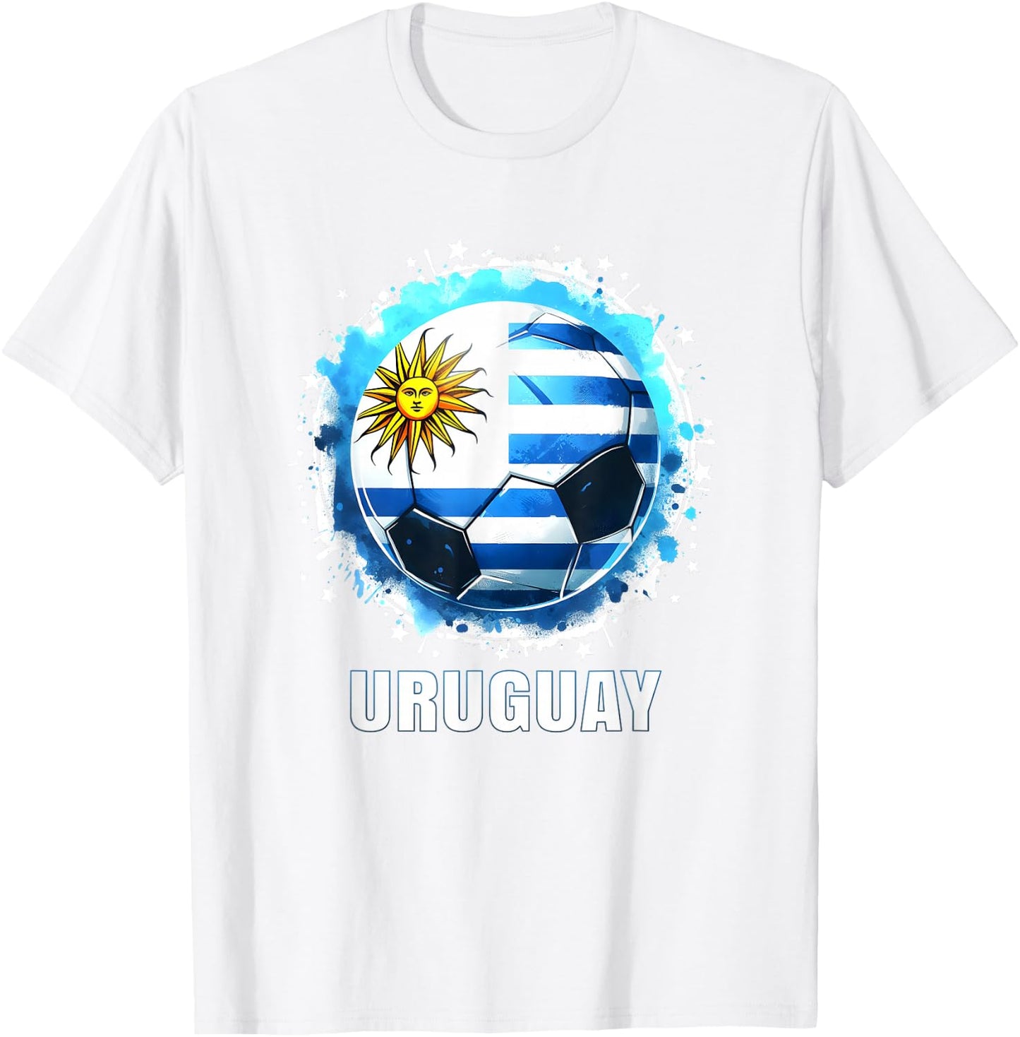 Uruguay Player Boys Kids Men Youth Teens Uruguay T-Shirt - T-Shirt | White
