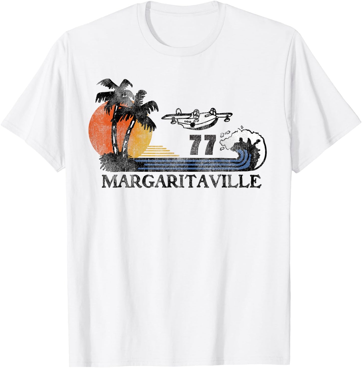 Margaritaville '77 T-Shirt - T-Shirt | White