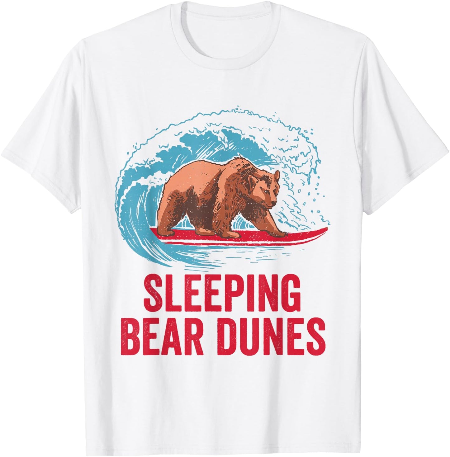 Sleeping Bear Dunes T-Shirt - T-Shirt | White