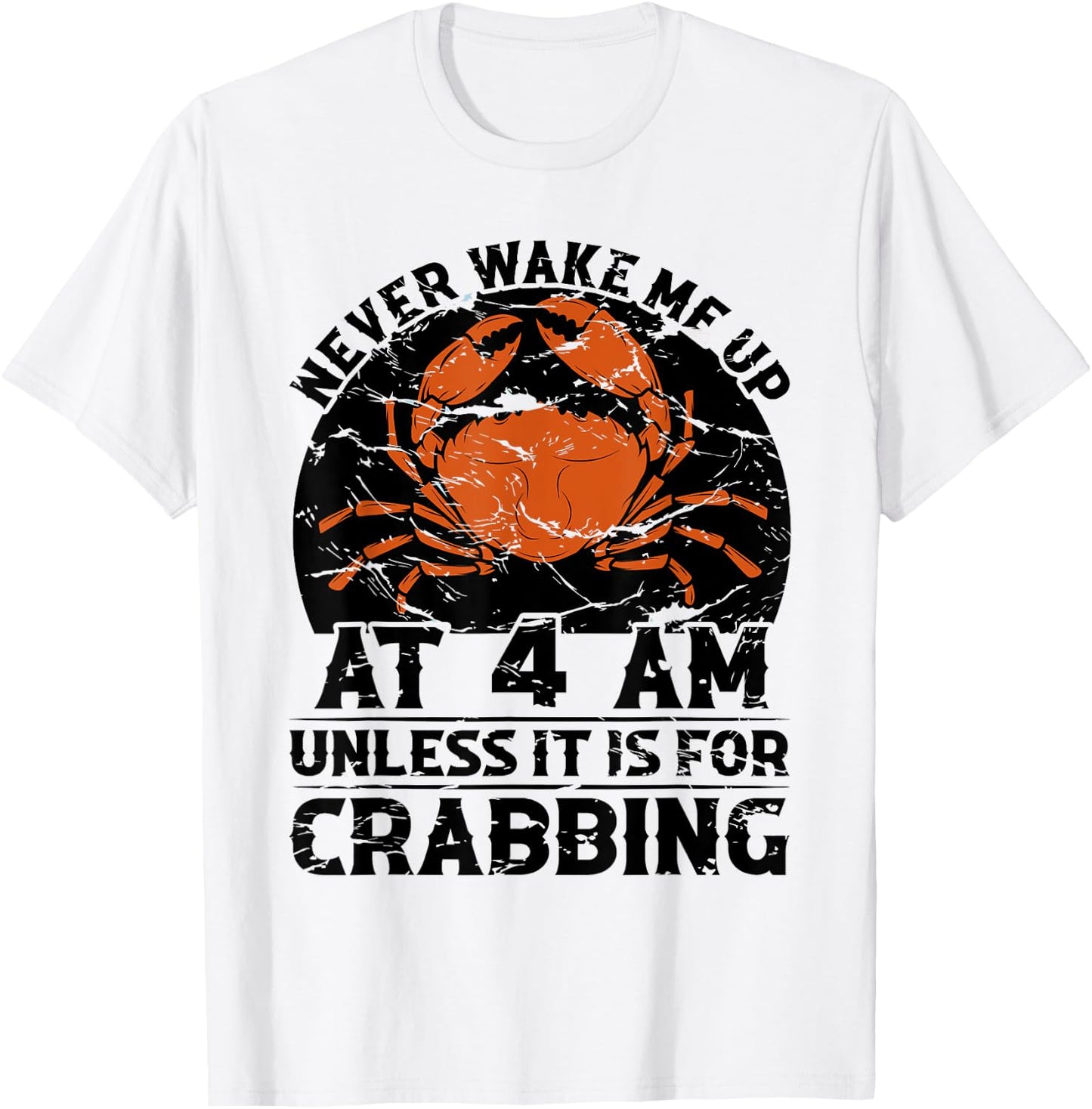 Crabbing Equipment Crabber Supplies Crabbing Gloves Crabbing T-Shirt - T-Shirt | White