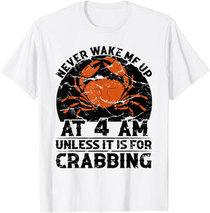 Crabbing Equipment Crabber Supplies Crabbing Gloves Crabbing T-Shirt - T-Shirt | White