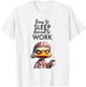 Cat Meme Lover Born To Be Sleep Forced To Work. Clothing Women Kids T-Shirt - T-Shirt | White
