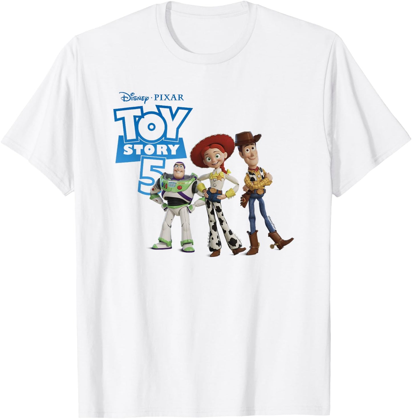 Disney Pixar Toy Story 5 Cute Trio Pose T-Shirt - T-Shirt | White