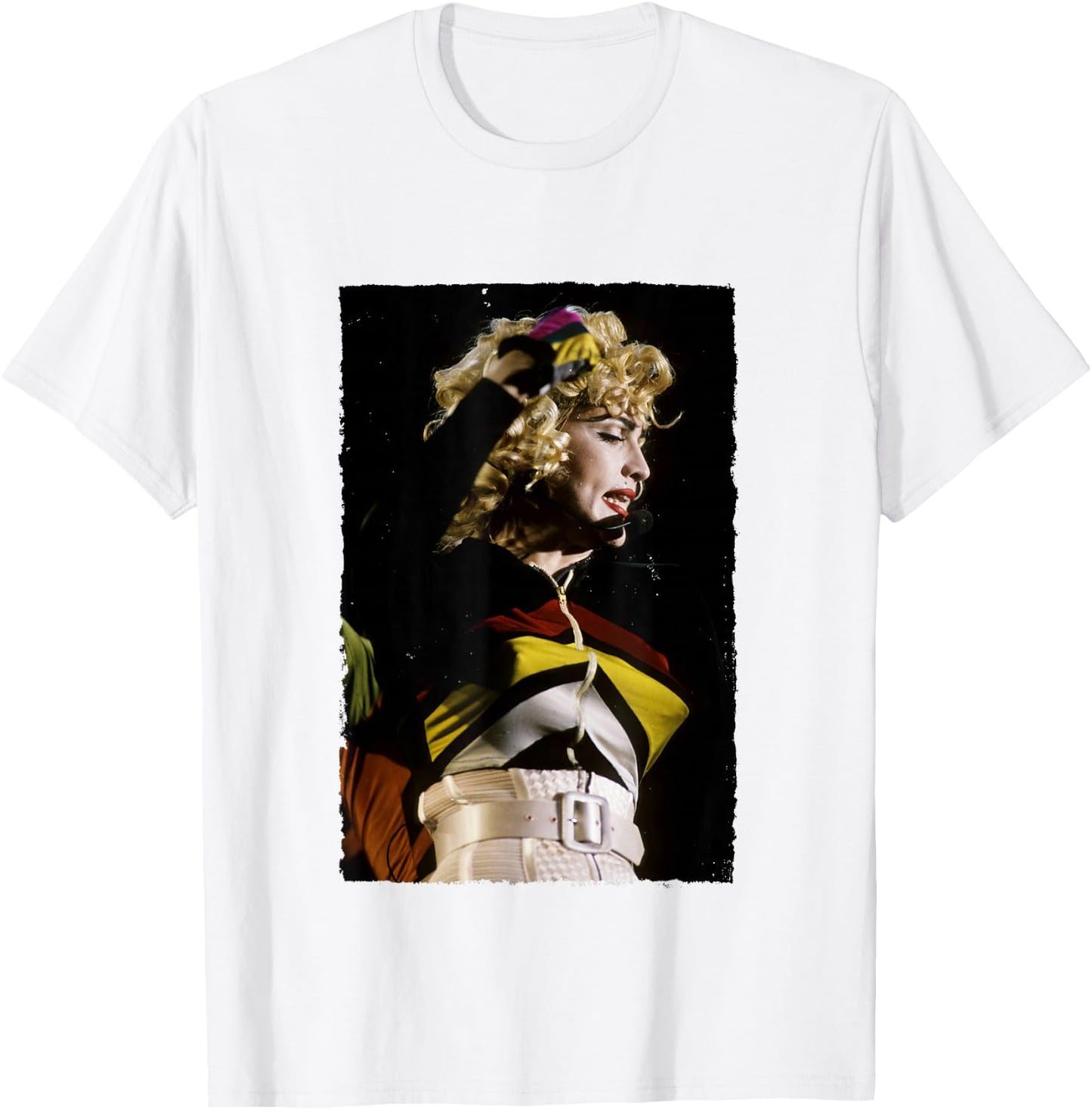 Madonna Blonde Ambition Tour Wembley By Stephen Wright T-Shirt - T-Shirt | White