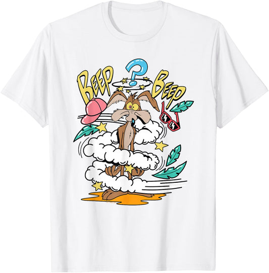 Looney Tunes Wile E. Coyote Beep Beep T-Shirt - T-Shirt | White