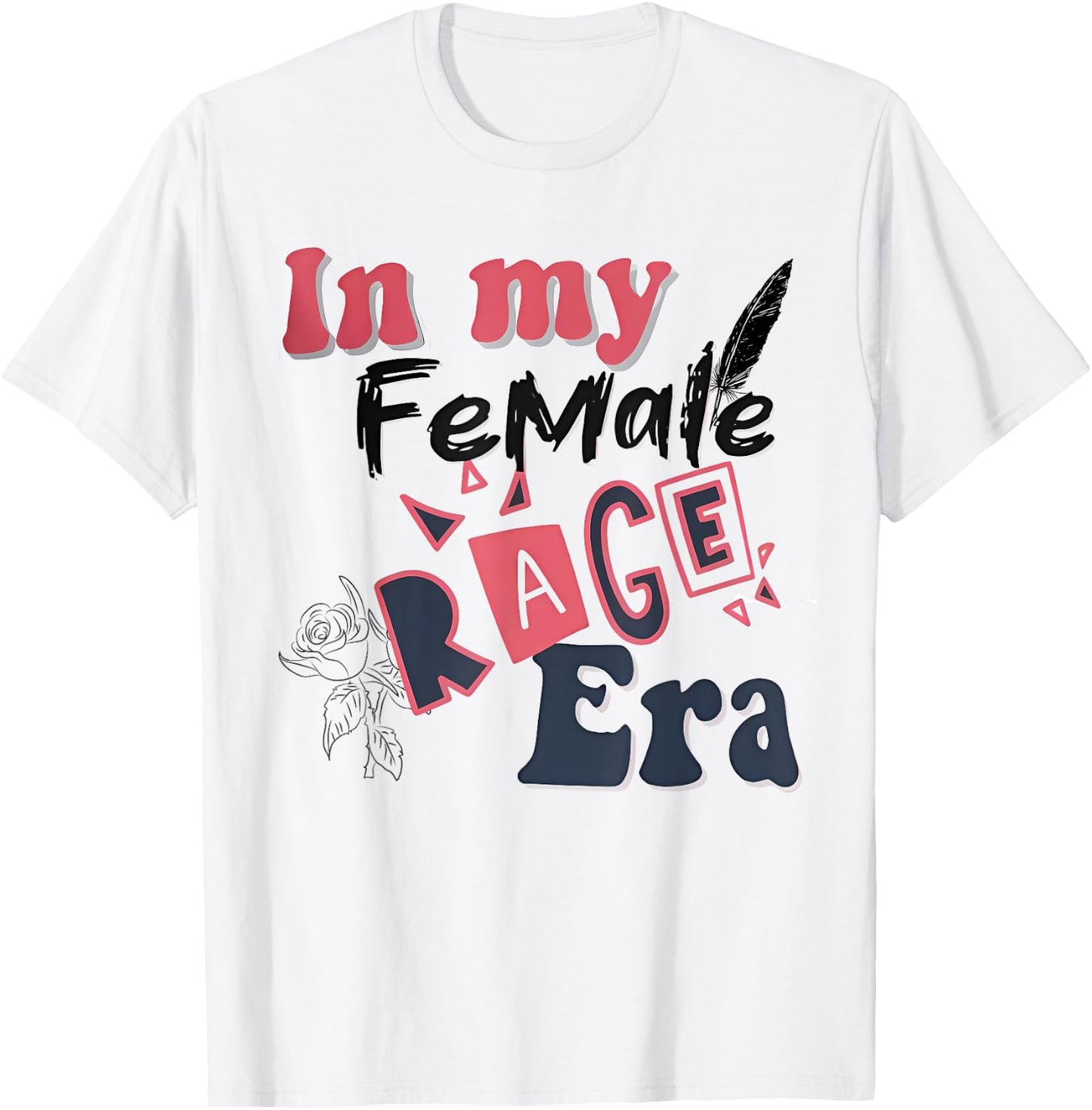 Retro In My Female Retro Rage Era Women Kids Meme T-Shirt - T-Shirt | White