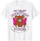 Funny Meme My Yeast Infection Itches Weird Humor Offensive T-Shirt - T-Shirt | White