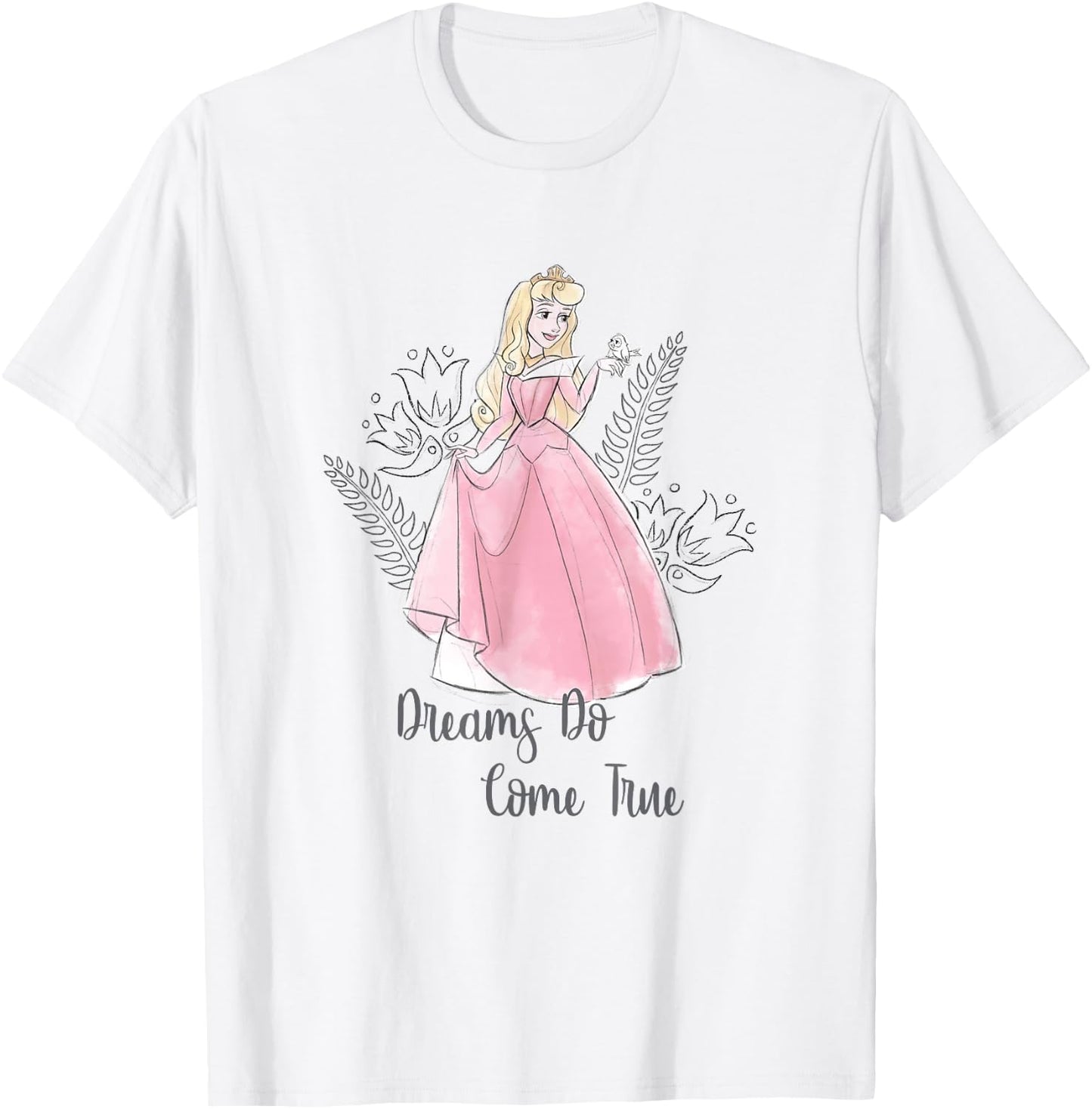 Disney Sleeping Beauty Aurora Princess Dreams Come True T-Shirt - T-Shirt | White