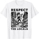 Respect the Locals Sasquatch T-Shirt - T-Shirt | White