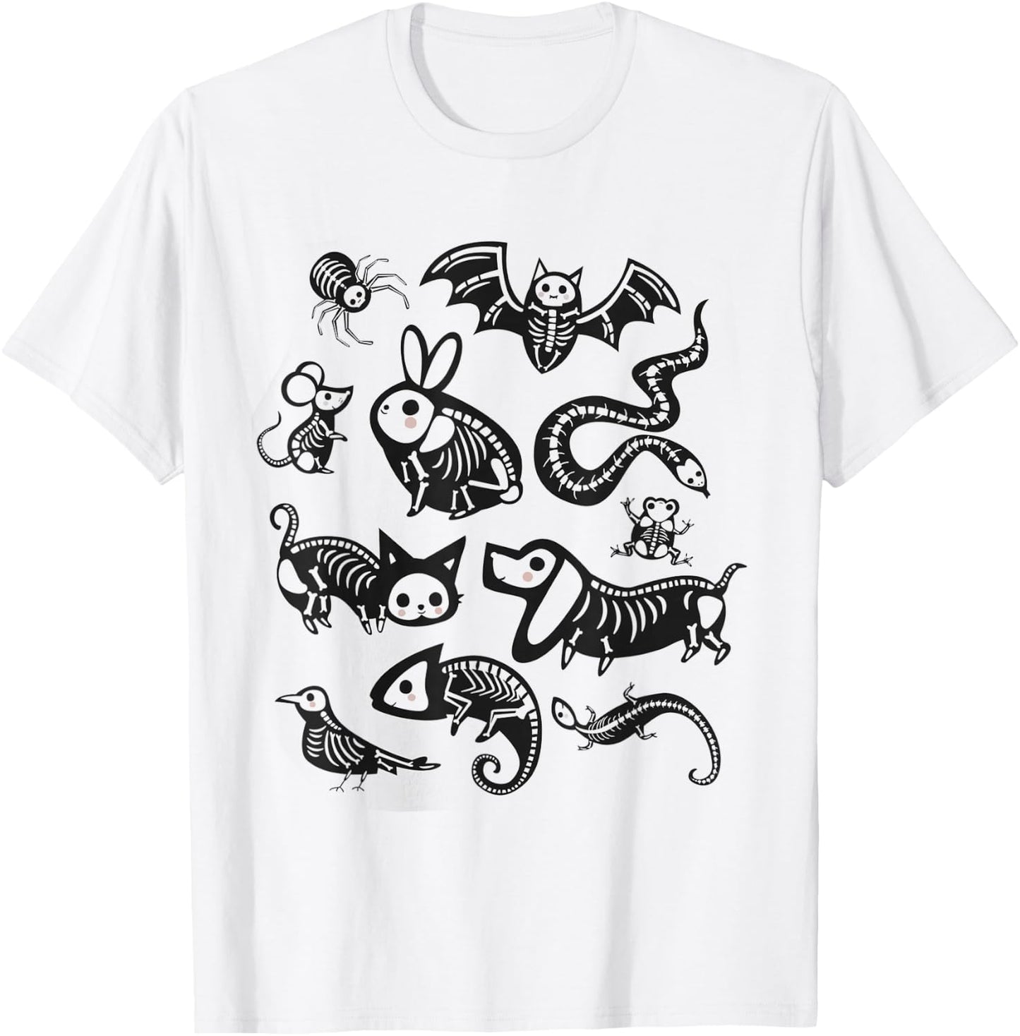 Fall Veterinarian Halloween Vet Tech Veterinary School T-Shirt - T-Shirt | White
