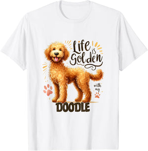 Labradoodle Bernedoodle Goldendoodle - Doodle Lover - Doodle T-Shirt - T-Shirt | White