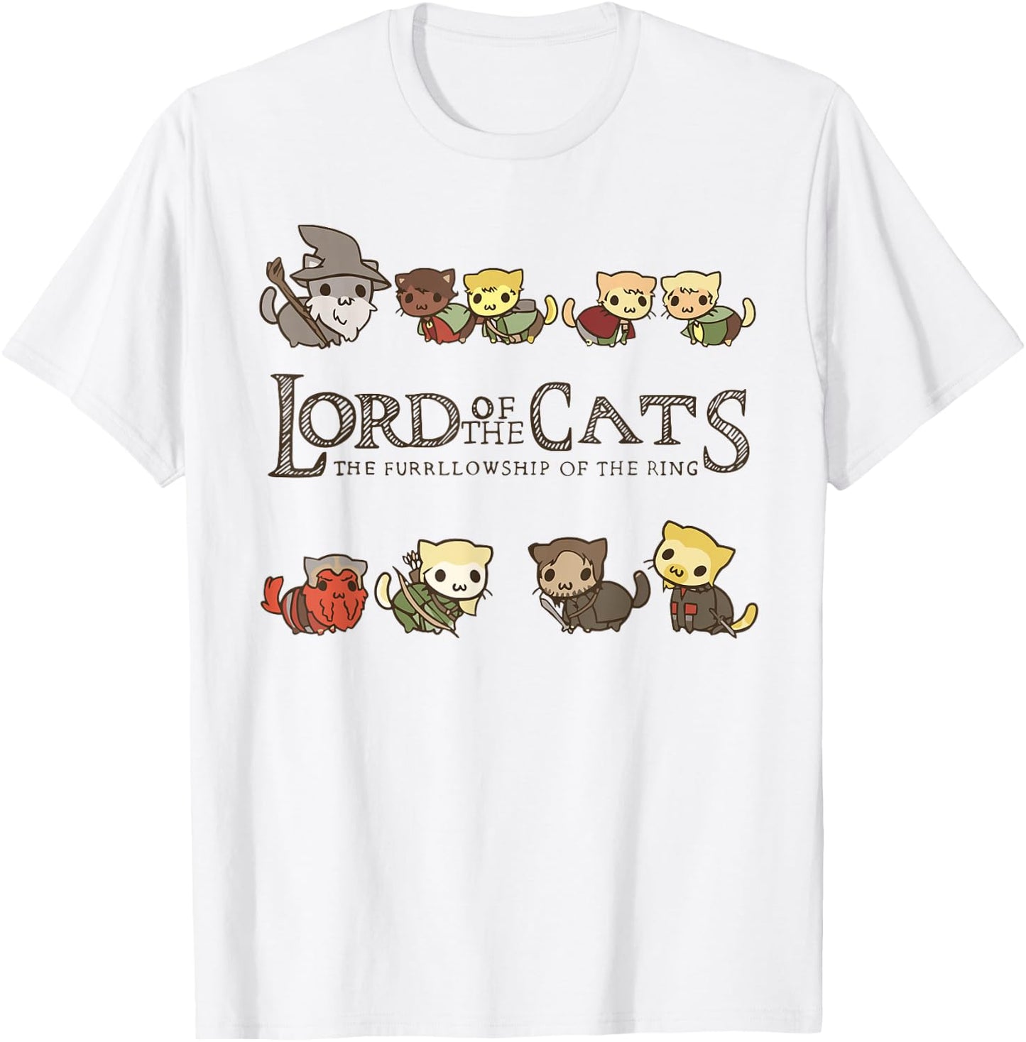 Lord of the cats T-Shirt - T-Shirt | White