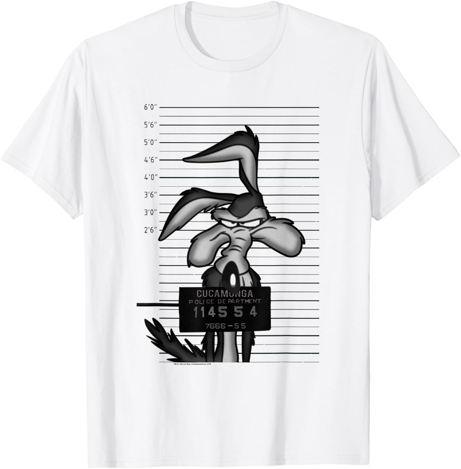 Looney Tunes Wile E. Coyote Busted T-Shirt - T-Shirt | White