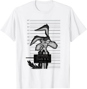 Looney Tunes Wile E. Coyote Busted T-Shirt - T-Shirt | White