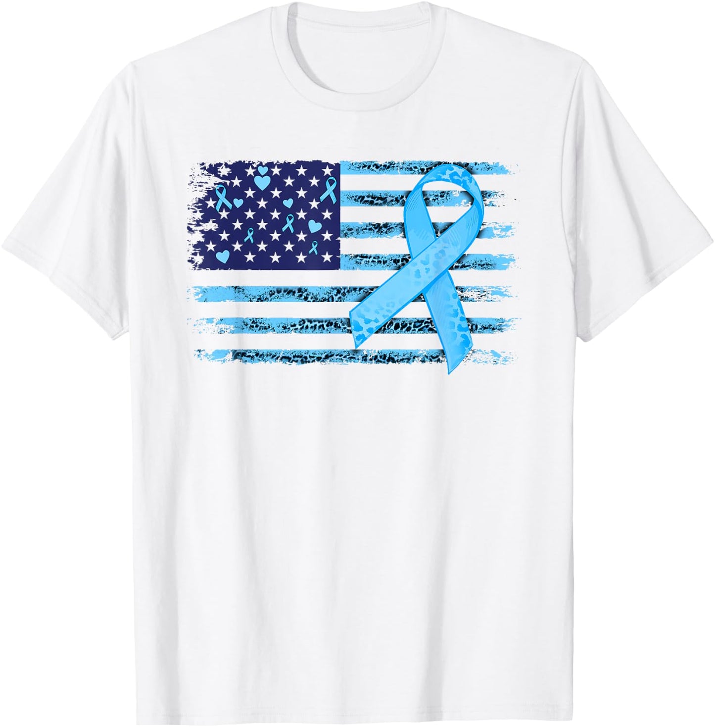 Prostate Cancer Awareness T-Shirt - T-Shirt | White