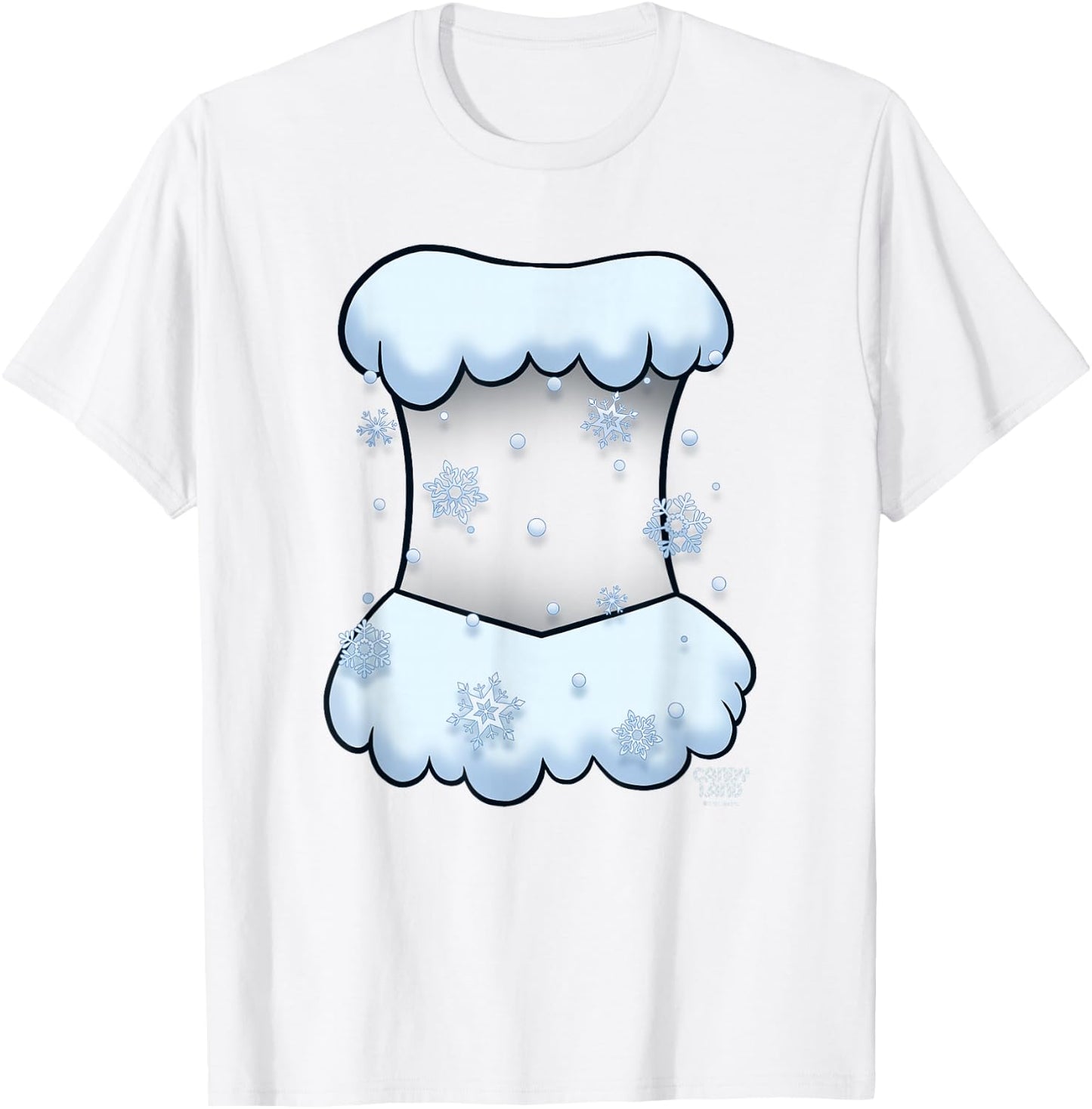 Candy Land Queen Frostine Halloween Costume T-Shirt - T-Shirt | White