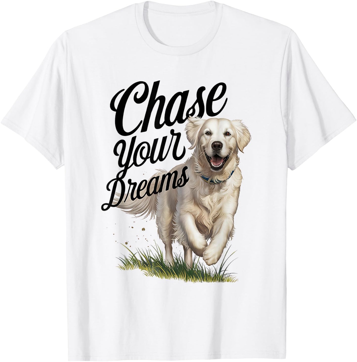 English Cream Golden Retriever Gifts Puppy Dog Men Women Kid T-Shirt - T-Shirt | White
