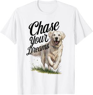 English Cream Golden Retriever Gifts Puppy Dog Men Women Kid T-Shirt - T-Shirt | White