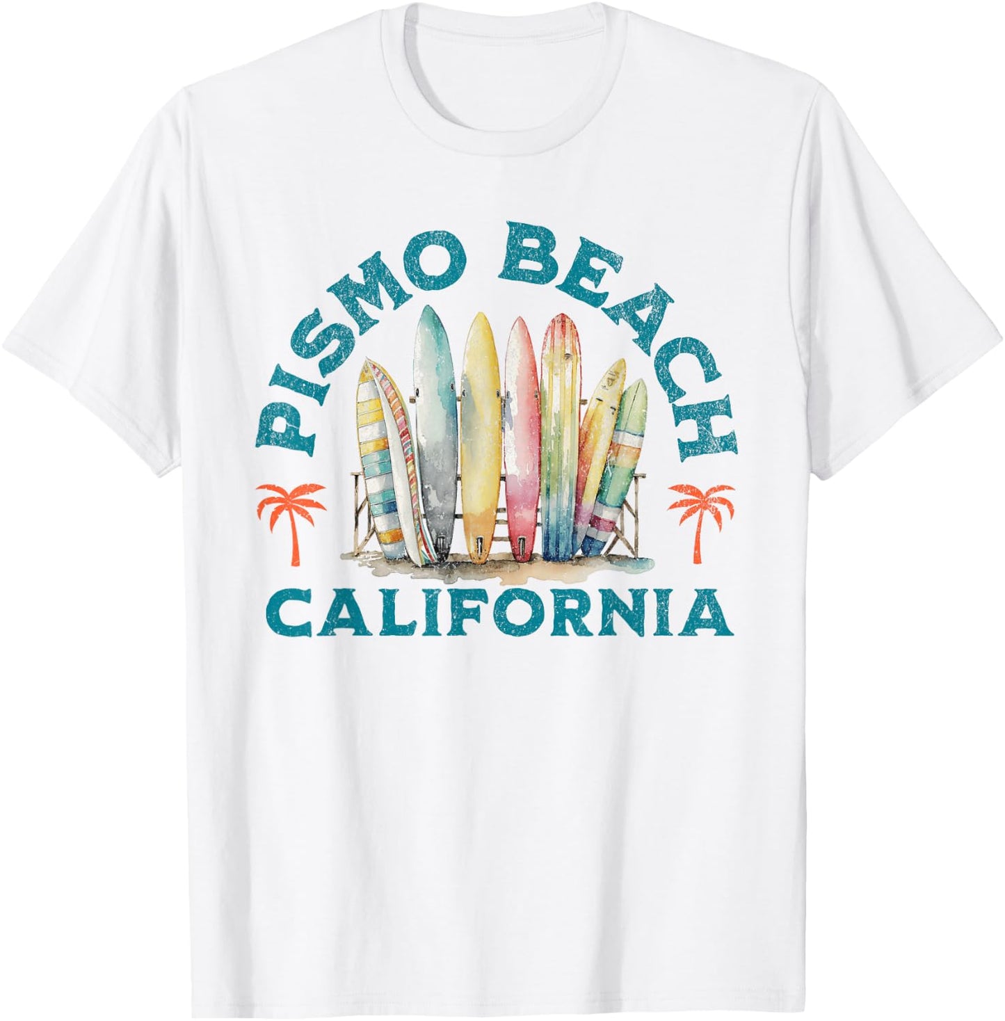 Pismo Beach T-Shirt - T-Shirt | White