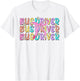 Cute Bus Driver Pencil Coquette Bow Back To School First Day T-Shirt - T-Shirt | White
