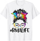 RMA Life Tie Dye Messy Bun Nurse Medical Assistant Nurse T-Shirt - T-Shirt | White