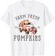Funny Pumpkins Cute Halloween T-Shirt - T-Shirt | White