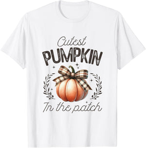 Cutest Pumpkin Patch Cute Halloween T-Shirt - T-Shirt | White