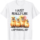 Funny Capybara T-Shirt - T-Shirt | White