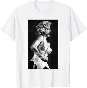 Madonna Singing Live Blonde Ambition By Stephen Wright T-Shirt - T-Shirt | White