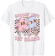 Retro Rolling Into First Grade First Day Of School Kids T-Shirt - T-Shirt | White
