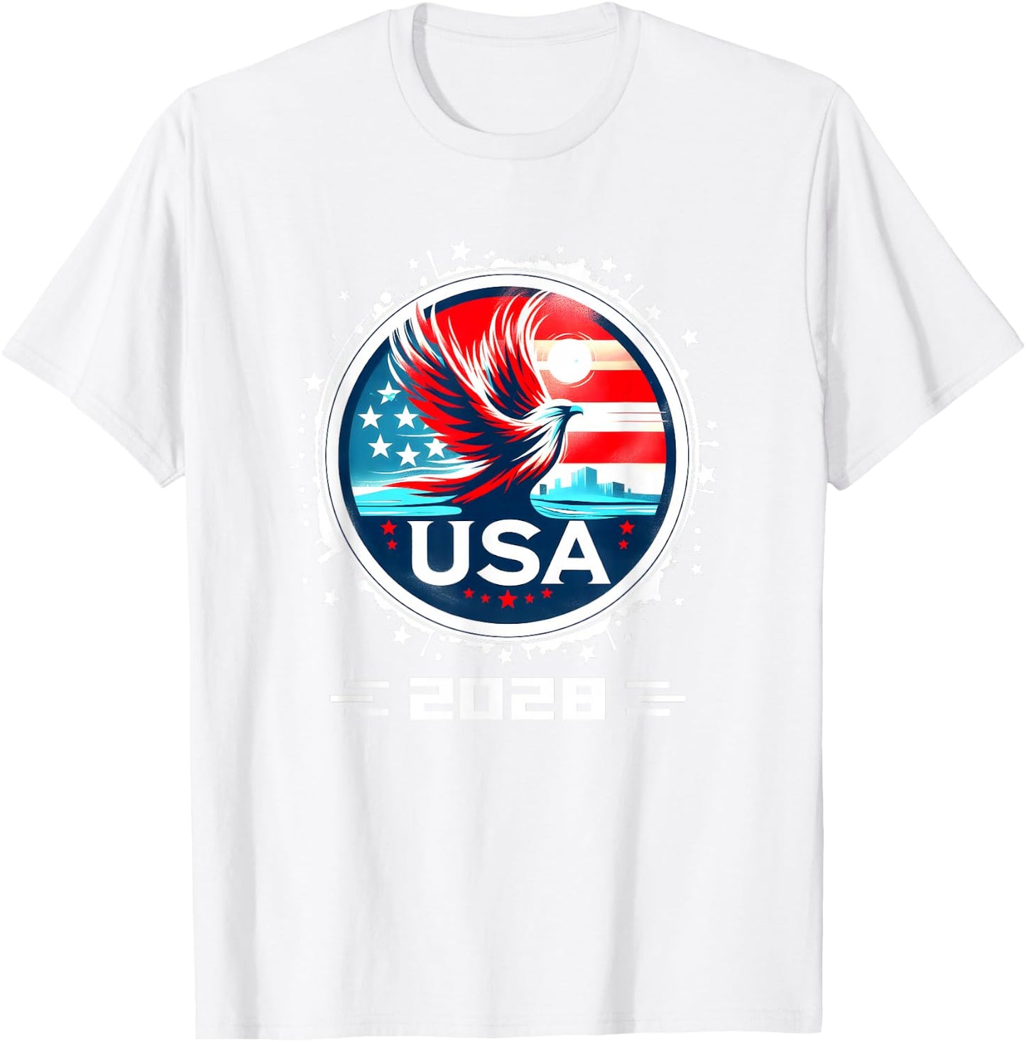 USA 2028 Go United States Sport USA Team 2028 USA T-Shirt - T-Shirt | White