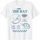 The Rat Rodent Retro Rat Misunderstood Rodent T-Shirt - T-Shirt | White