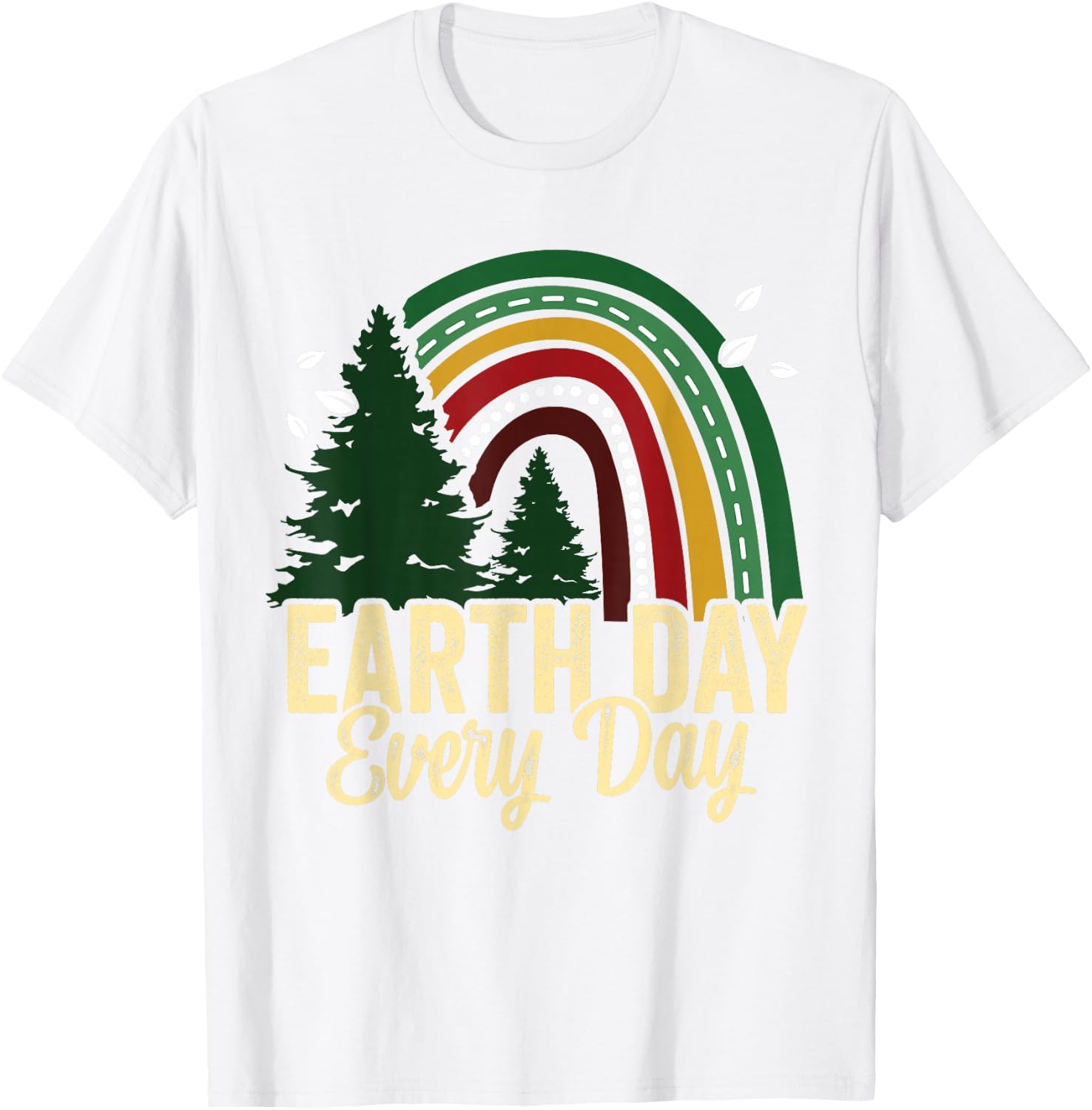Earth Day Everyday Awareness Planet Animal Men Women Kids T-Shirt - T-Shirt | White