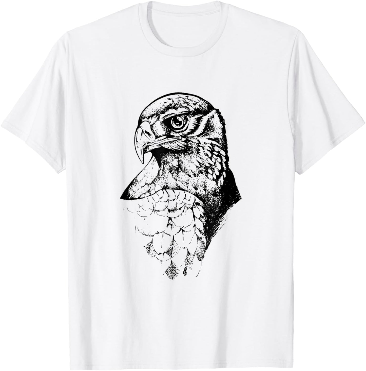 Red-Tailed Hawk Shirt T-Shirt - T-Shirt | White