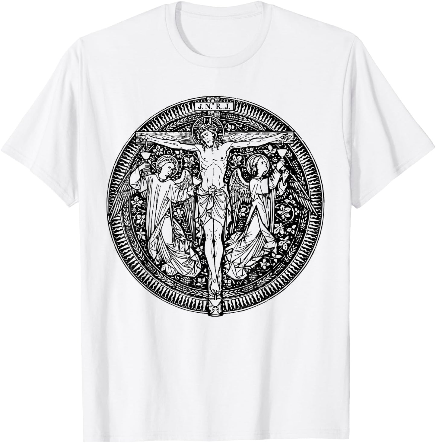 Devotion to Most Precious Blood of Jesus Christ Catholic T-Shirt - T-Shirt | White