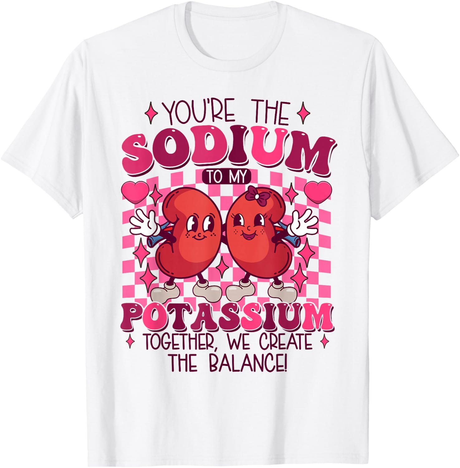 Dialysis Tech Valentine - Funny Dialysis Valentine - Women's Casual Valentine's Day Nurse - Blue, Small T-Shirt - T-Shirt | White