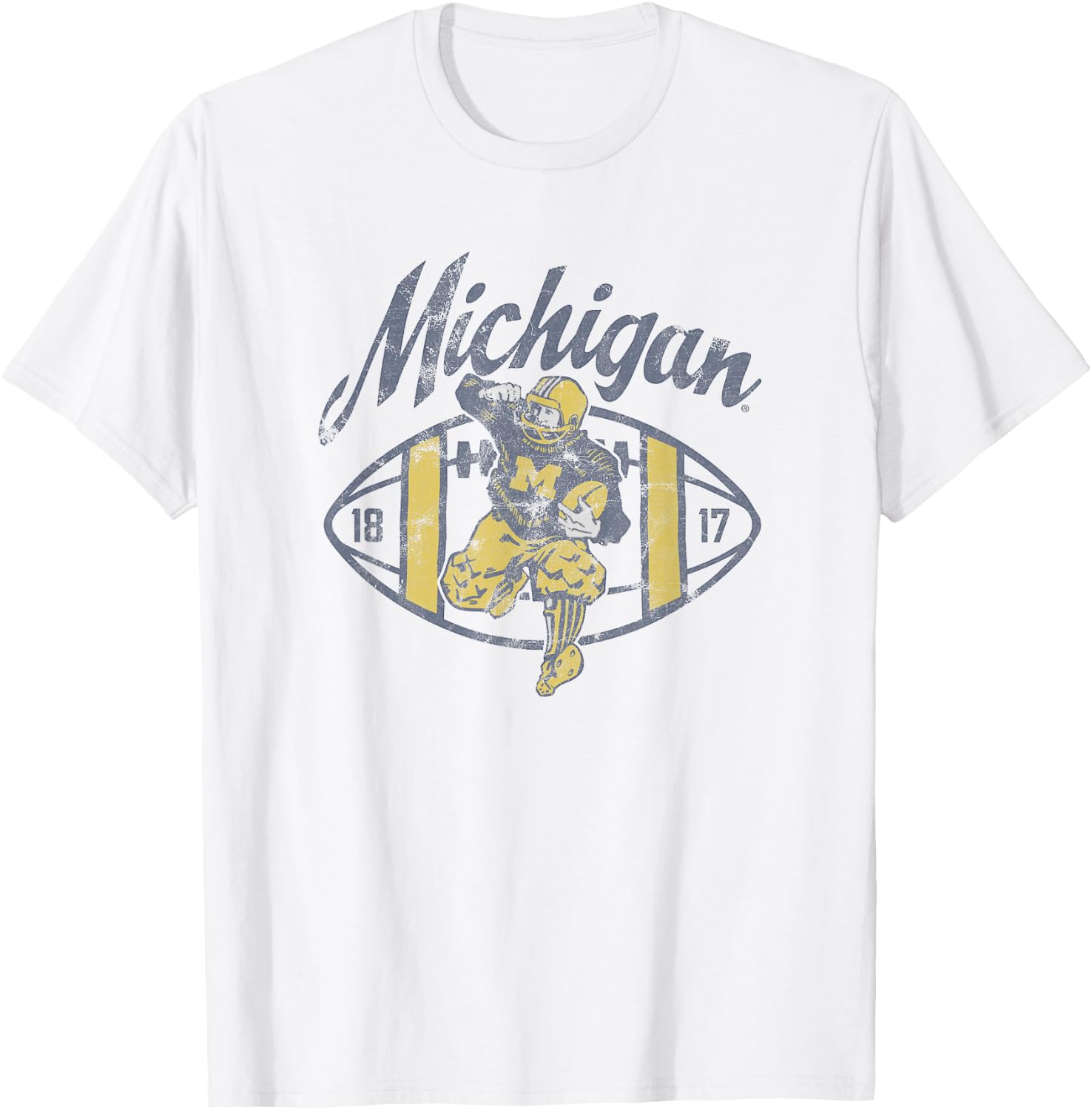 University of Michigan Wolverines U of M Spirit Collection T-Shirt - T-Shirt | White