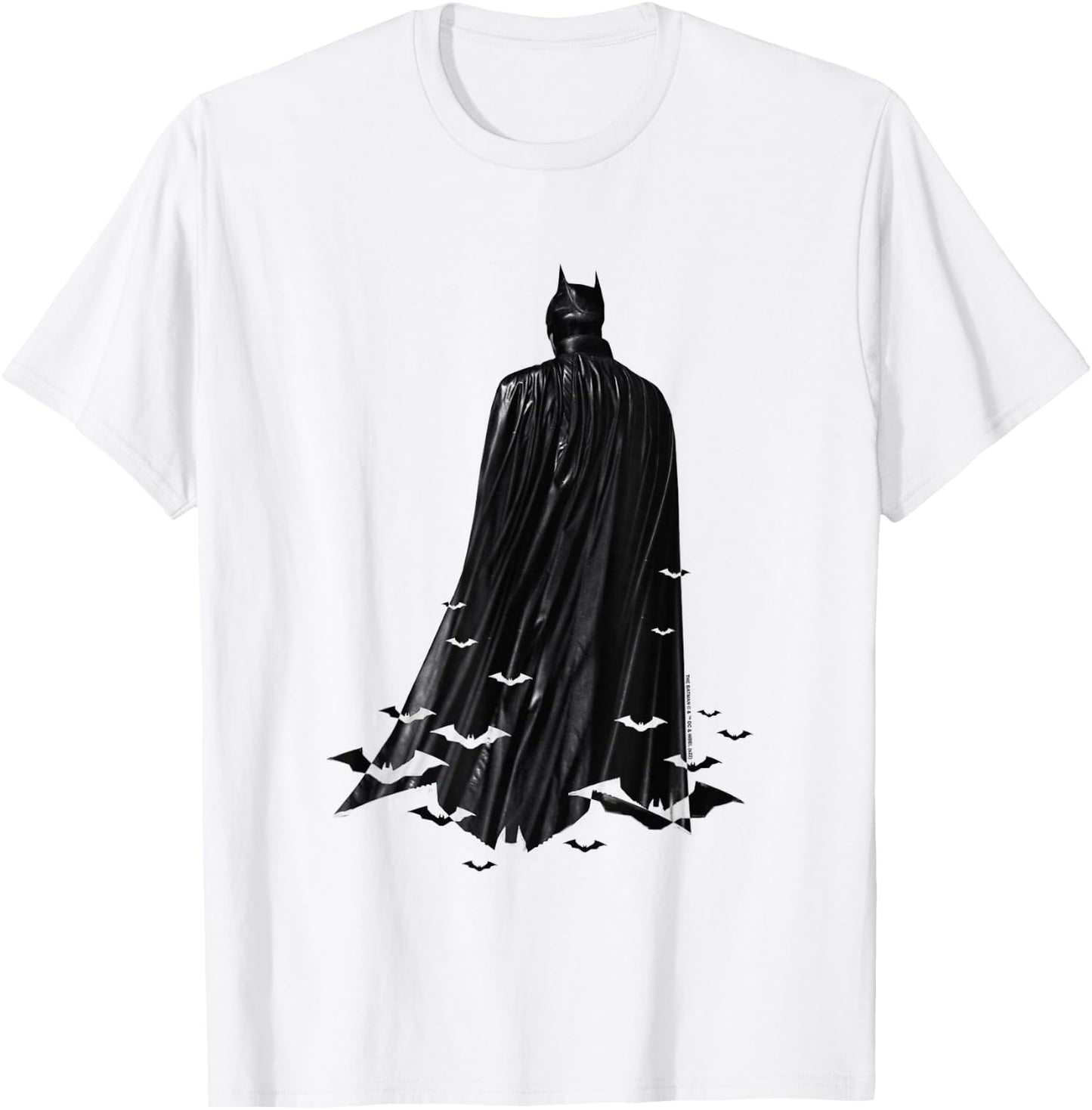 The Batman Bat Cape T-Shirt - T-Shirt | White
