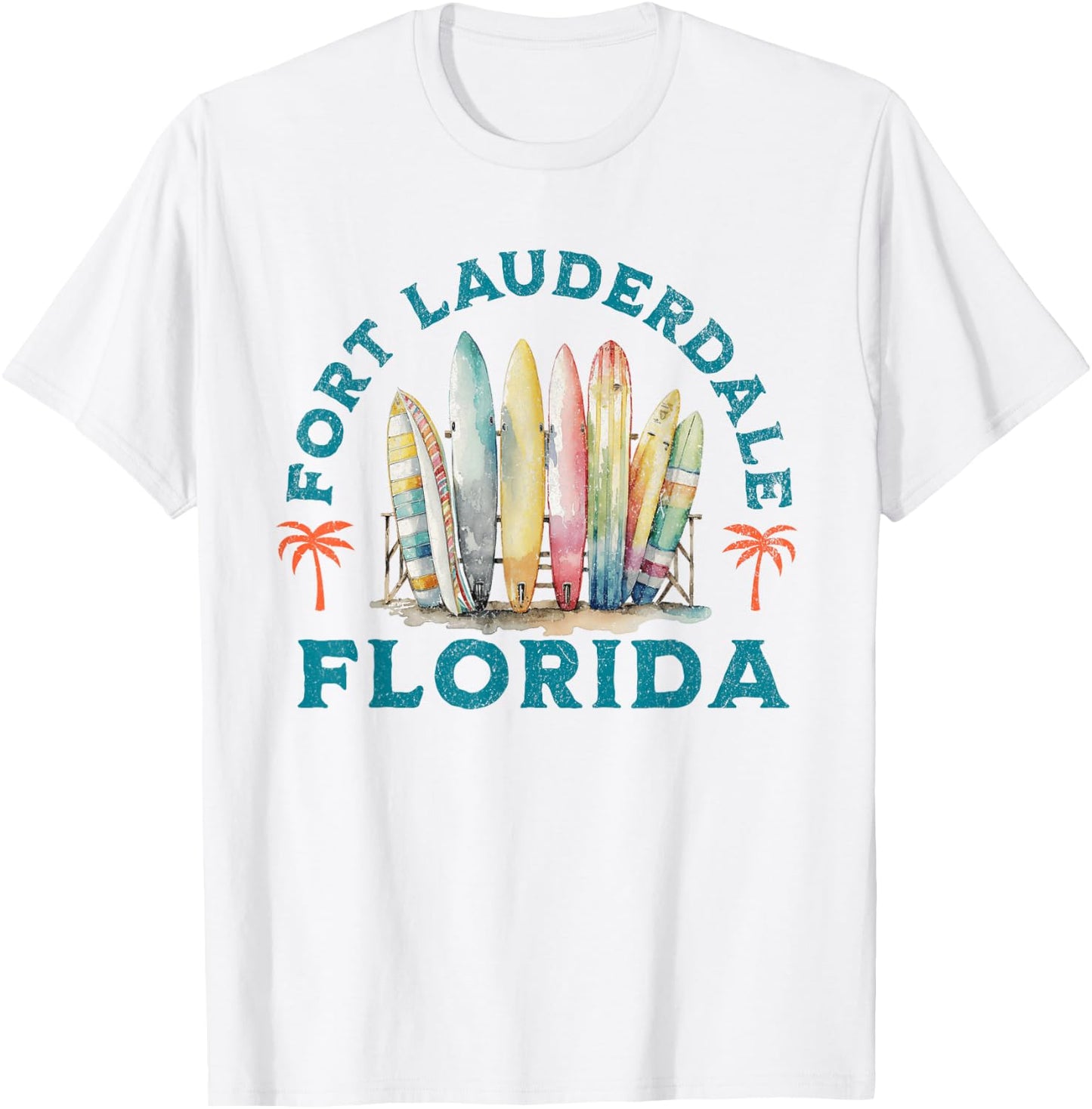 Fort Lauderdale T-Shirt - T-Shirt | White