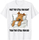 Airedale Terrier Sleeping Pajamas Nightgown T-Shirt - T-Shirt | White