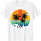 Aloha Hawaiian-Shirt Palm Beach Hawaii Kids Youth Teen Girl T-Shirt - T-Shirt | White