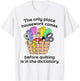 The Only Place Housework Comes Before Quilting Is Dictionary T-Shirt - T-Shirt | White