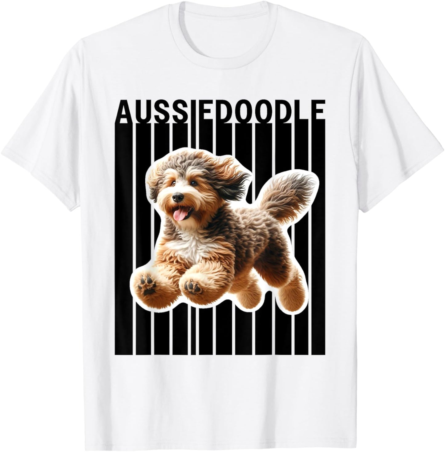 Aussiedoodle dog lovers Men Women Kids T-Shirt - T-Shirt | White