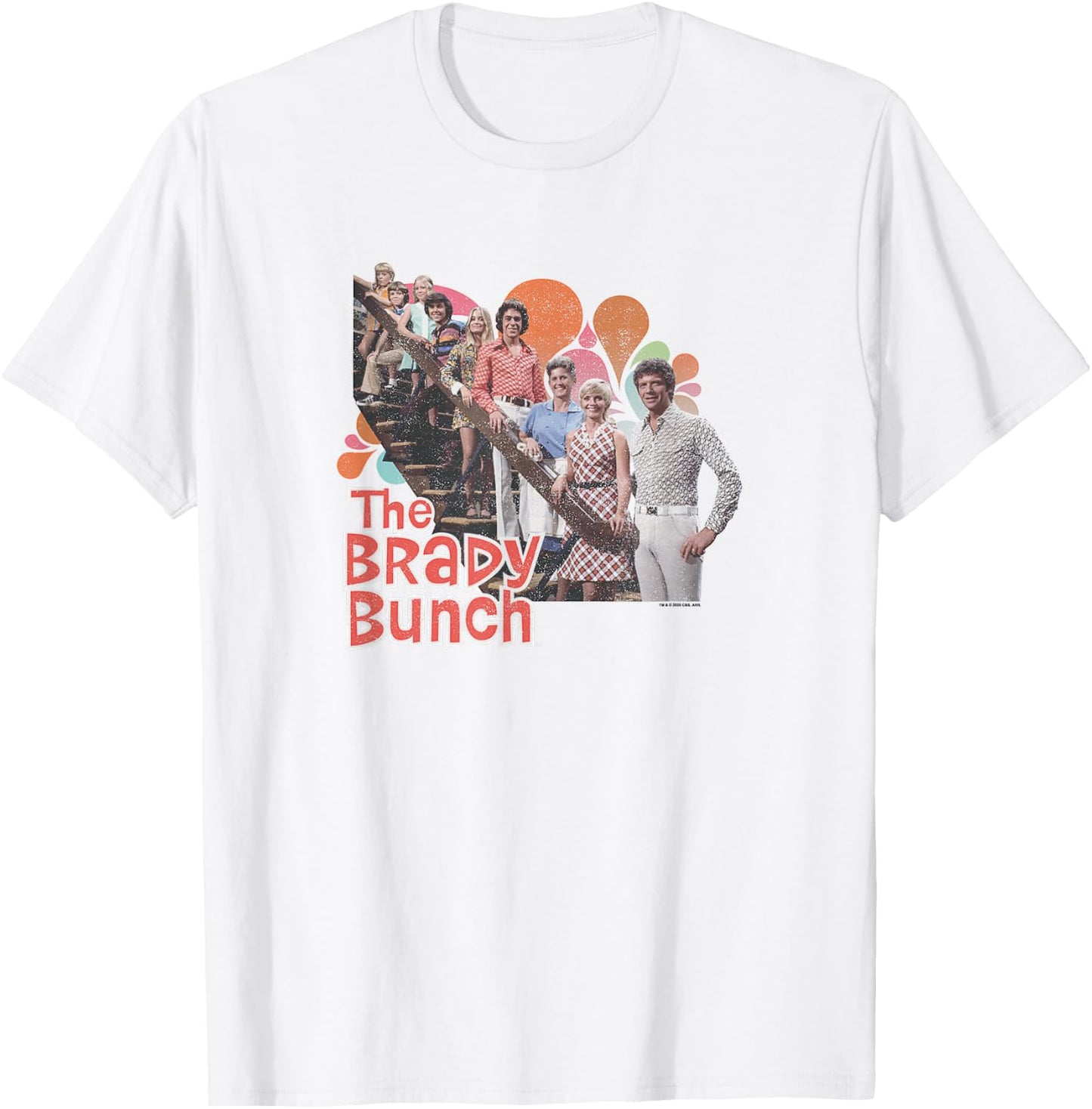 The Brady Brunch - Vintage T-Shirt - T-Shirt | White