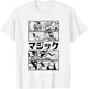Magic: The Gathering Planeswalker Black & White Kanji Panels T-Shirt - T-Shirt | White